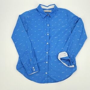 Abercrombie & Fitch Long Sleeve Button Down Shirt Women's Size M